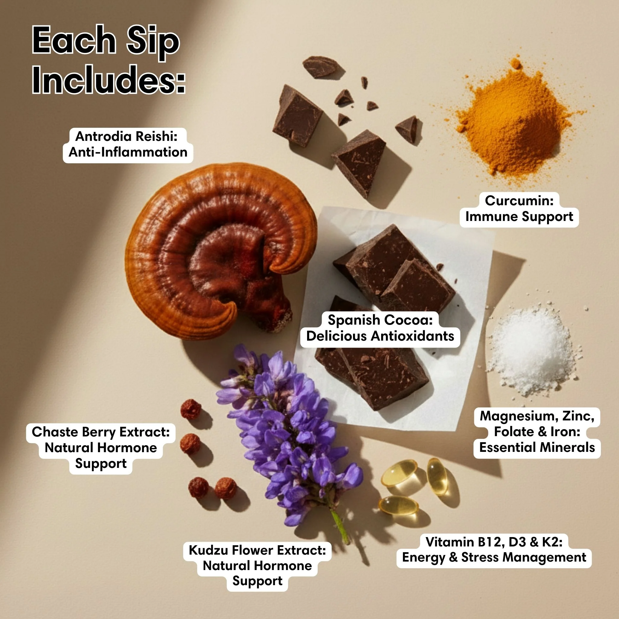 Comfort Cocoa™ Hot Chocolate Supplement - Image 4