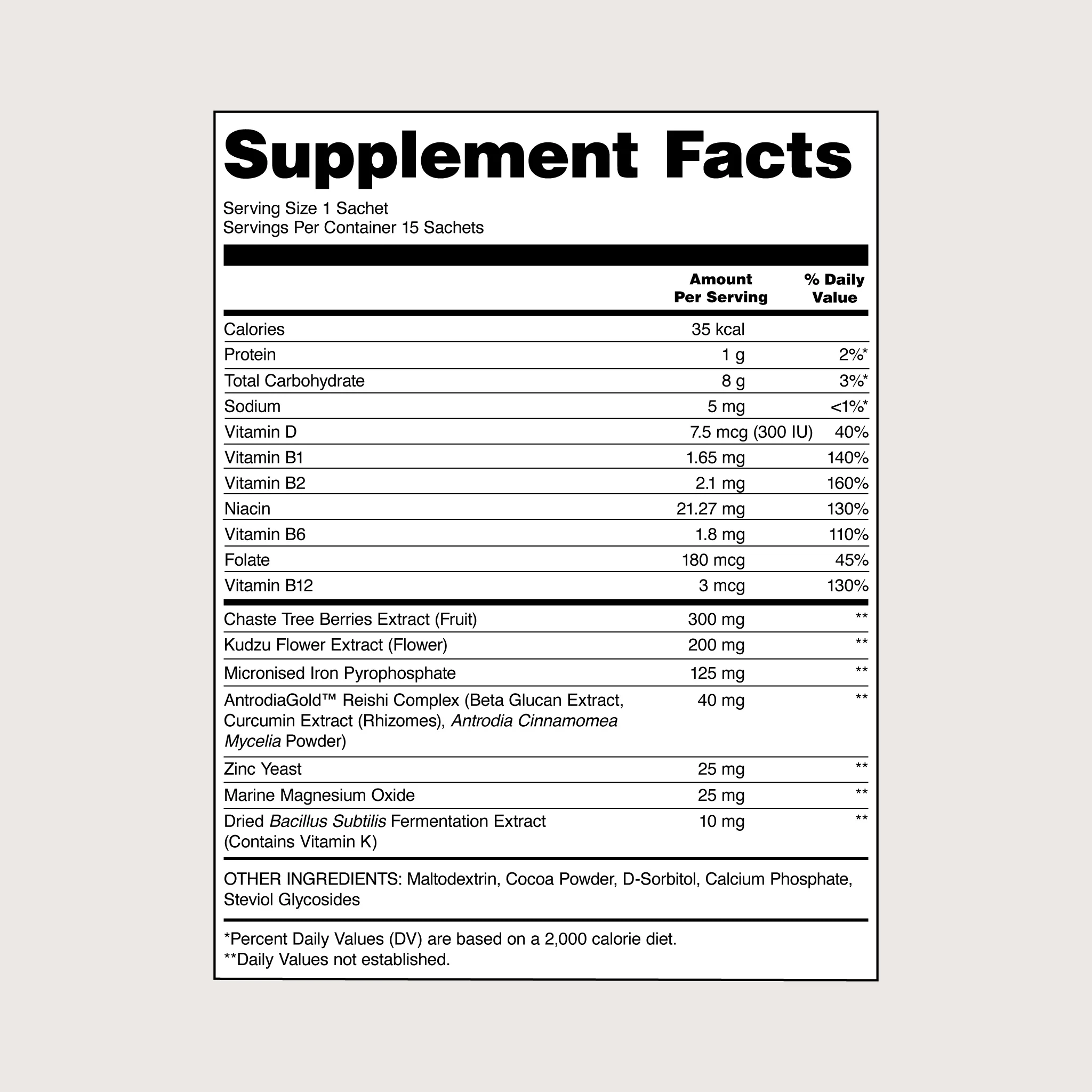 Comfort Cocoa™ Hot Chocolate Supplement - Image 7